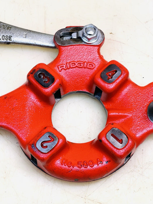 Ridgid 500A 1-1/4” Quick-Opening Mono Die Head For 300, 535 Threader #7 NEW