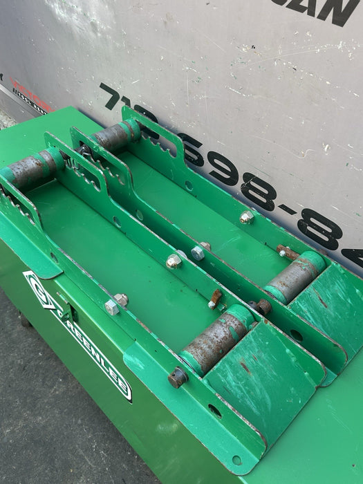 2 Greenlee 39661 Roller Assembly Reel 6in 2000lb Capacity 48in Length