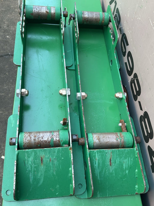 2 Greenlee 39661 Roller Assembly Reel 6in 2000lb Capacity 48in Length