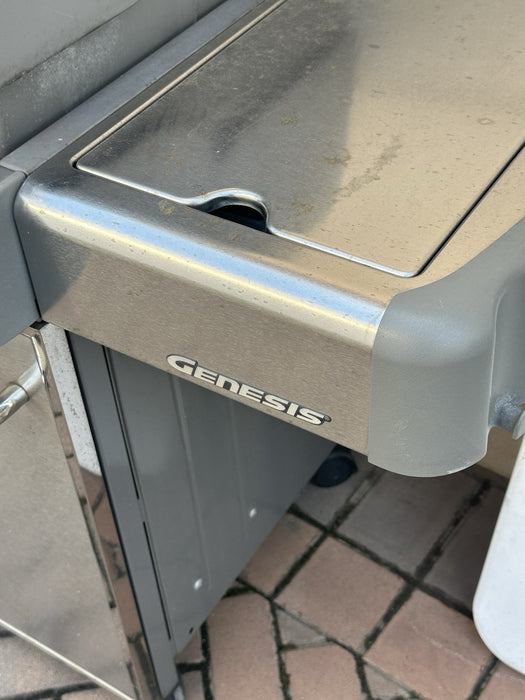 Weber S330 Genesis Grill 4 Burner - Side Burner  Stainless Steel Propane