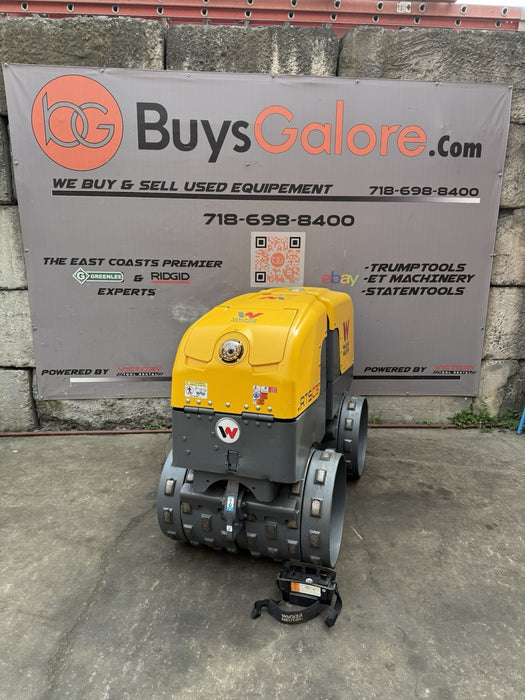2019 Wacker Neuson RTSC3 Remote Controlled Trench Compactor Roller 616 Hours
