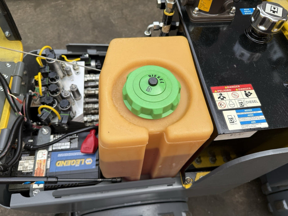 2019 Wacker Neuson RTSC3 Remote Controlled Trench Compactor Roller 616 Hours