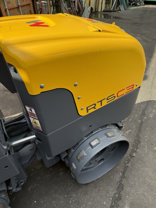 2019 Wacker Neuson RTSC3 Remote Controlled Trench Compactor Roller 665 Hours