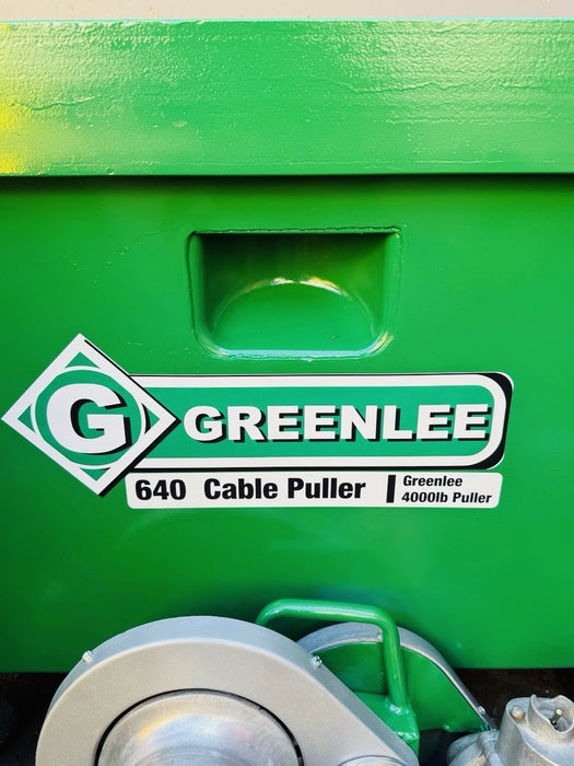 Greenlee 4000 lb 640 Wire Cable Tugger Puller,  Works Great , Refurbished