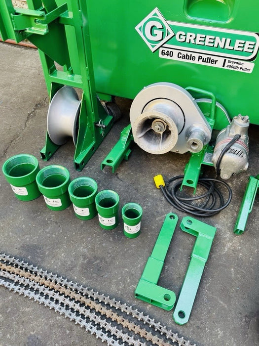 Greenlee 4000 lb 640 Wire Cable Tugger Puller,  Works Great , Refurbished
