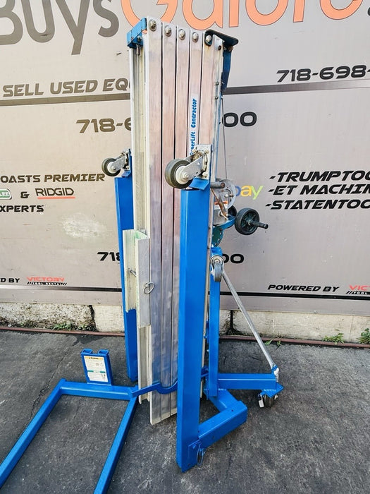 Genie Superlift Advantage SLA-25 Material Lift Winch Stacker 25 Feet Heavy Duty