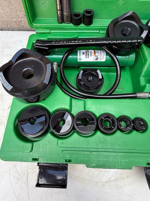Greenlee 7310 SB Slug Buster KO Knockout Punch Set 1/2" - 4" , 767 Pump, #2