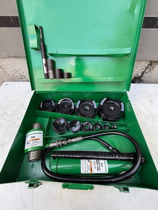 Greenlee 7310 SB Slug Buster KO Knockout Punch Set 1/2" - 4" , 767 Pump, #4