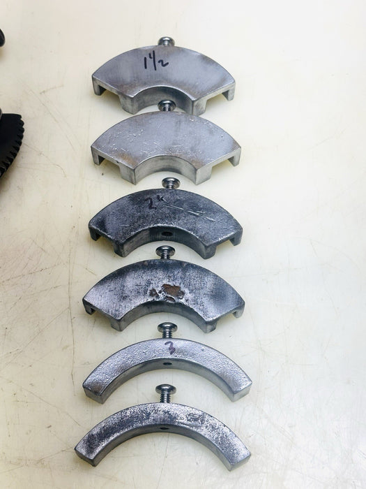 Mathey Dearman Pipe Beveling Machine Mode MS Beveler 1-1/2 to 4 W/ Inserts #V3
