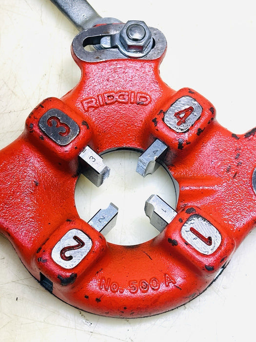 Ridgid 500A 1” Quick-Opening Mono Die Head W/ NPT SS Teeth For Threading 300 535