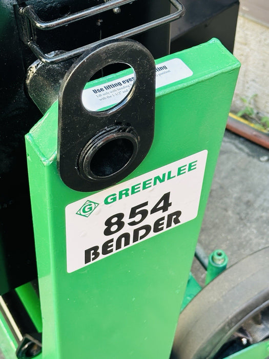 GREENLEE 854 555 Conduit Pipe Bender 1/2-2" EMT RIGID NEW BOARD + WARRANTY BG3