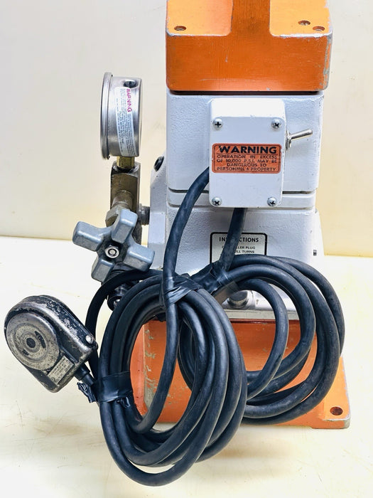 T&B Thomas & Betts Electric Hydraulic Pump, 10,000 PSI MODEL-13600 Tested!!!