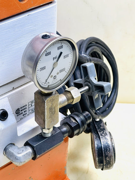 T&B Thomas & Betts Electric Hydraulic Pump, 10,000 PSI MODEL-13600 Tested!!!