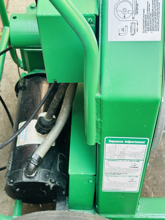 Greenlee 555 1/2-2" Conduit Pipe Bender Brand New Board + 1-Year Warranty‼️BG9