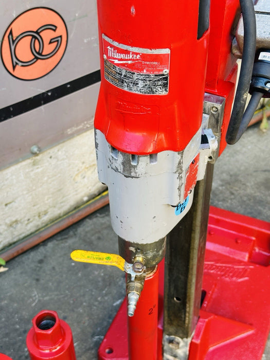 Core Bore B&D Core Drill Rig W/ 5 Bits 2”, 3”, 4”, 5”, 8” Heavy Duty Works Great bg9