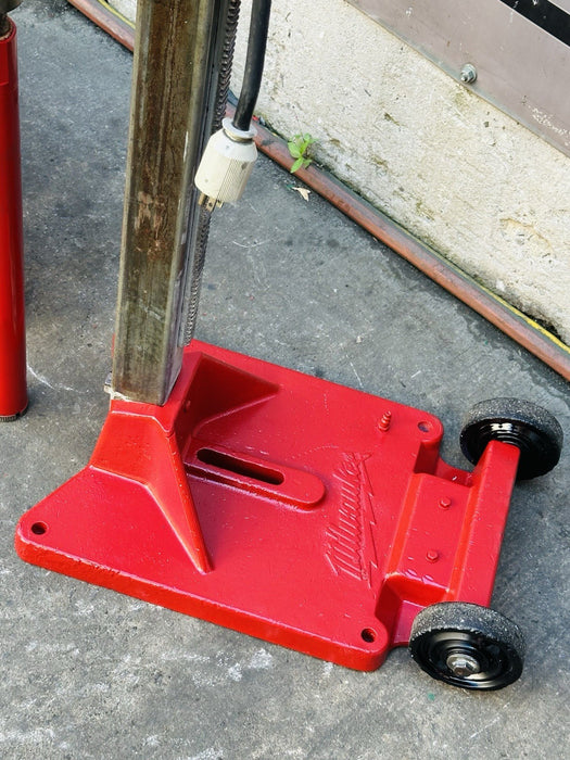 Core Bore B&D Core Drill Rig W/ 5 Bits 2”, 3”, 4”, 5”, 8” Heavy Duty Works Great bg9