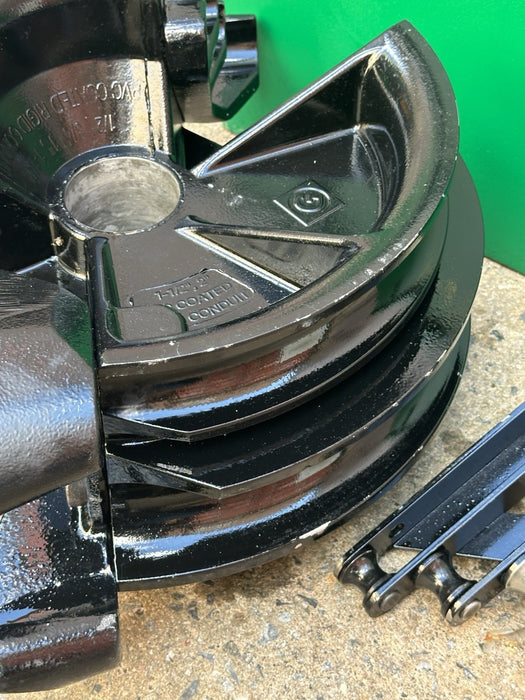 Greenlee 12586 PVC-Coated Rigid Shoe Group 1/2-2” for 555 Bender Series Mint #5