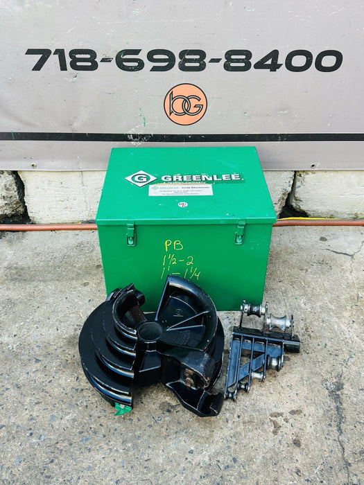 Greenlee 12586 PVC-Coated Rigid Shoe Group 1/2-2” for 555 Bender Series Mint #6