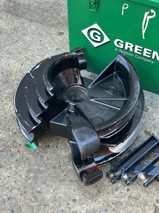 Greenlee 12586 PVC-Coated Rigid Shoe Group 1/2-2” for 555 Bender Series #7