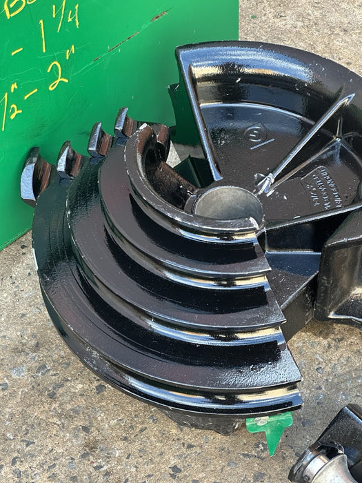 Greenlee 12586 PVC-Coated Rigid Shoe Group 1/2-2” for 555 Bender Series Mint #8