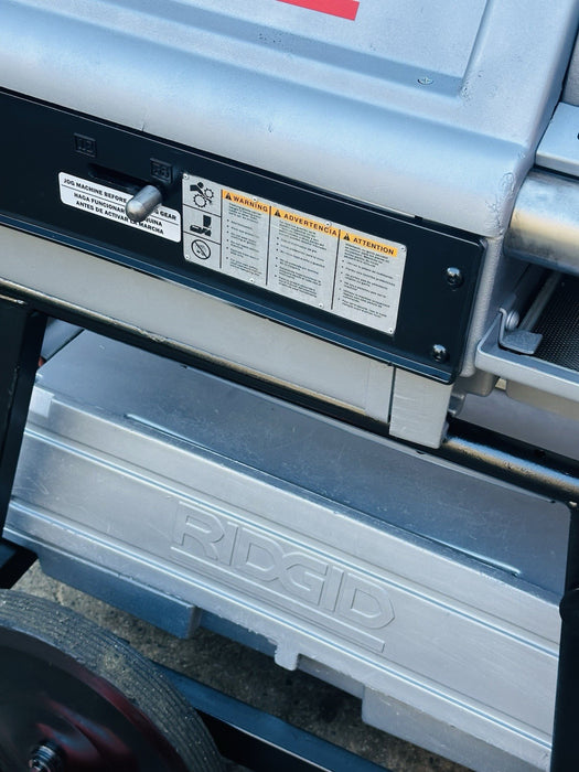 Ridgid 1224 Pipe Threader Threading Machine 1/2” to 4” Threader Complete WOW✅🔥 bg465