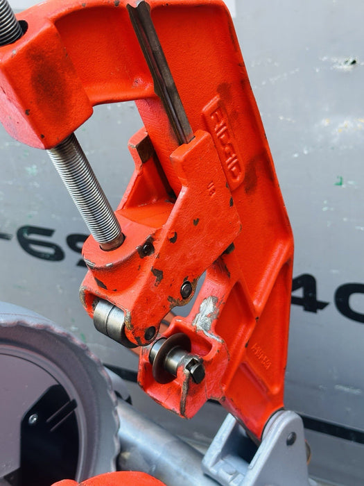 Ridgid 1224 Pipe Threader Threading Machine 1/2” to 4” Threader Complete WOW✅🔥 bg465
