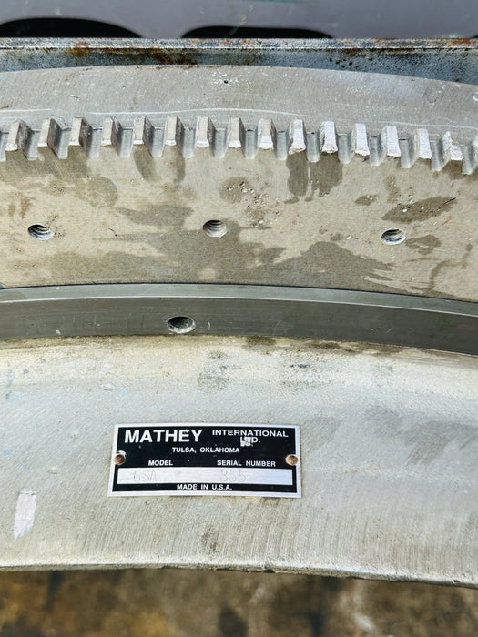Mathey Dearman Pipe Beveling Machine 6SA 30 - 36" Cutting Welding Beveler