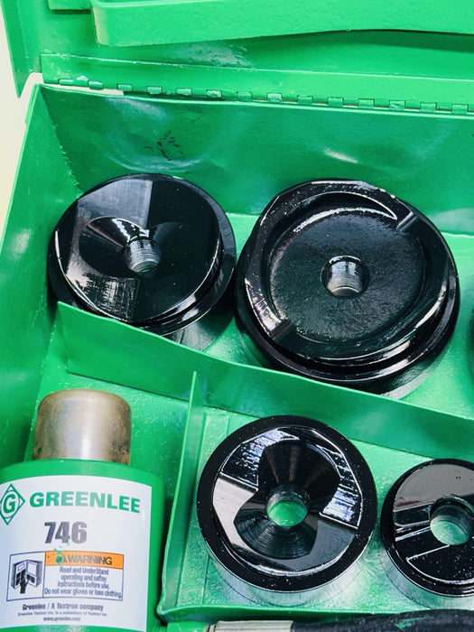 Greenlee 7310SB Slug Buster KO Knockout Punch Set 1/2" - 4" , 767 Pump, Case BG1