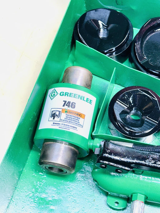 Greenlee 7310SB Slug Buster KO Knockout Punch Set 1/2" - 4" , 767 Pump, Case BG1