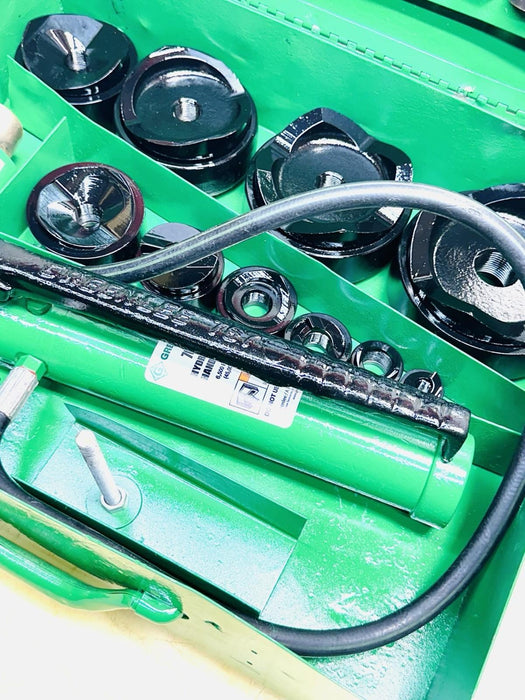 Greenlee 7310SB Slug Buster KO Knockout Punch Set 1/2" - 4" , 767 Pump, Case BG1