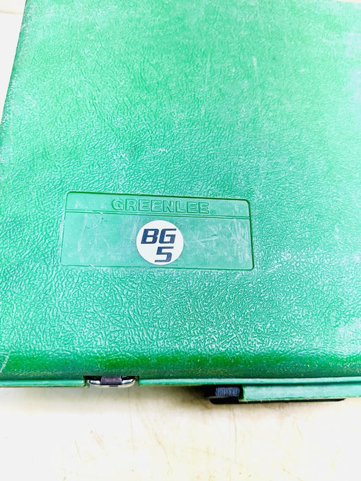 Greenlee 7310SB Slug Buster KO Knockout Punch Set 1/2" - 4" , 767 Pump, Case BG5