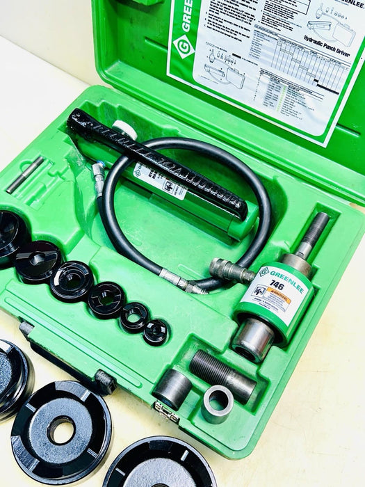 Greenlee 7310SB Slug Buster KO Knockout Punch Set 1/2" - 4" , 767 Pump, Case BG5