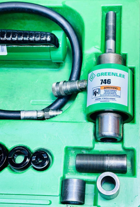 Greenlee 7310SB Slug Buster KO Knockout Punch Set 1/2" - 4" , 767 Pump, Case BG5