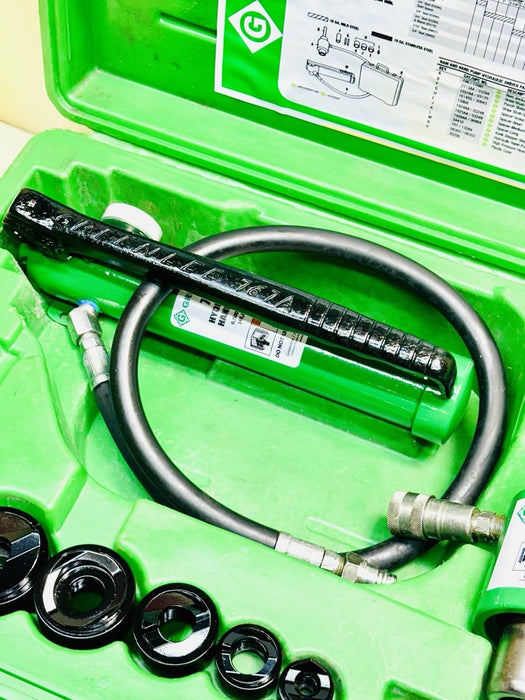 Greenlee 7310SB Slug Buster KO Knockout Punch Set 1/2" - 4" , 767 Pump, Case BG5