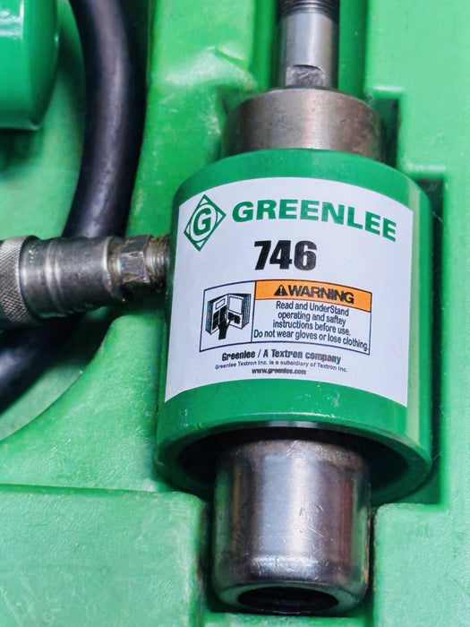 Greenlee 7310SB Slug Buster KO Knockout Punch Set 1/2" - 4" , 767 Pump, Case BG5