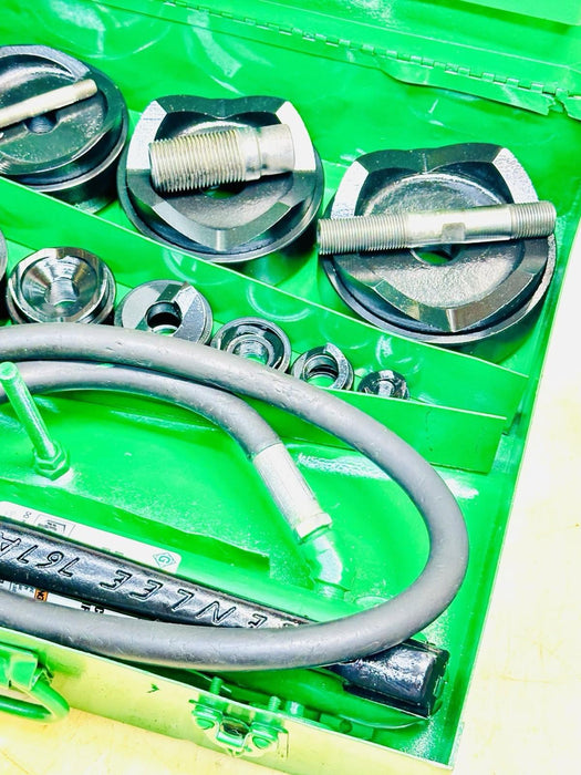 Greenlee 7310SB Slug Buster KO Knockout Punch Set 1/2" - 4" , 767 Pump, Case BG6