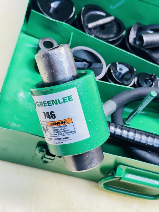 Greenlee 7310SB Slug Buster KO Knockout Punch Set 1/2" - 4" , 767 Pump, Case BG6