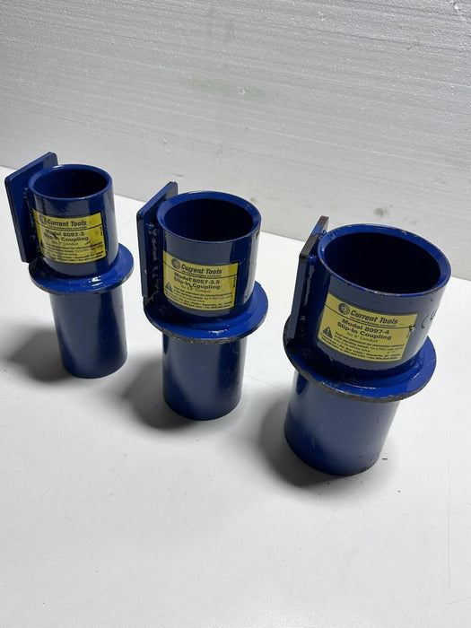 Current Tools Cable Puller  Tugger Coupling Adaptors 3” , 3 1/2”,  4”