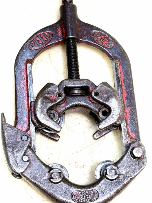 REED Tools USA H4 (03120) Hinged Pipe Cutter, 2-4” Pipe Capacity Heavy Steel #2