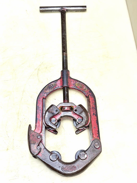 REED Tools USA H4 (03120) Hinged Pipe Cutter, 2-4” Pipe Capacity Heavy Steel #3