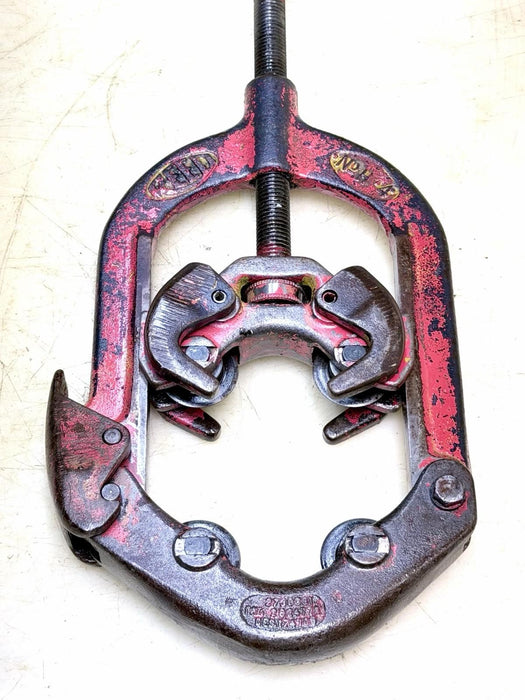 REED Tools USA H4 (03120) Hinged Pipe Cutter, 2-4” Pipe Capacity Heavy Steel #3