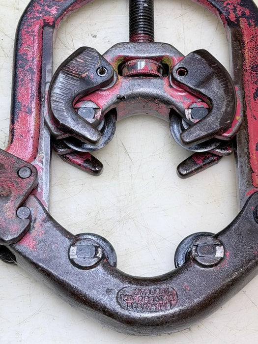 REED Tools USA H4 (03120) Hinged Pipe Cutter, 2-4” Pipe Capacity Heavy Steel #3