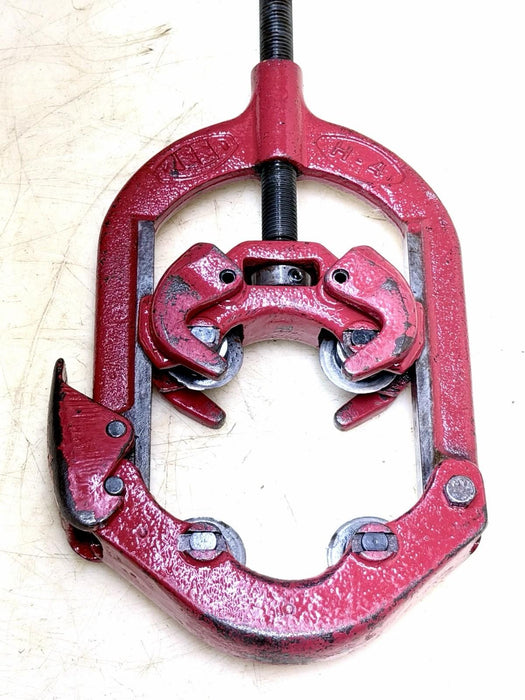 REED Tools USA H4 (03120) Hinged Pipe Cutter, 2-4” Pipe Capacity Heavy Steel #5