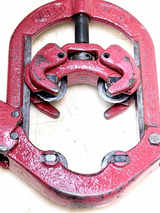 REED Tools USA H4 (03120) Hinged Pipe Cutter, 2-4” Pipe Capacity Heavy Steel #5