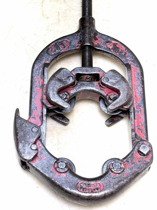 REED Tools USA H4 (03120) Hinged Pipe Cutter, 2-4” Pipe Capacity Heavy Steel #6