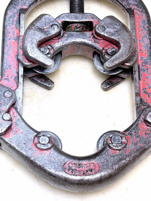 REED Tools USA H4 (03120) Hinged Pipe Cutter, 2-4” Pipe Capacity Heavy Steel #6