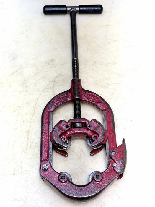 REED Tools USA H4 (03120) Hinged Pipe Cutter, 2-4” Pipe Capacity Heavy Steel #7