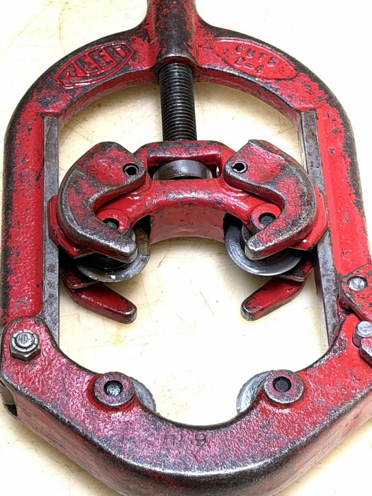 REED Tools USA H4 (03120) Hinged Pipe Cutter, 2-4” Pipe Capacity Heavy Steel #7