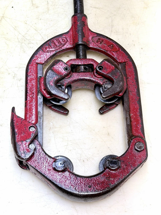 REED Tools USA H4 (03120) Hinged Pipe Cutter, 2-4” Pipe Capacity Heavy Steel #9