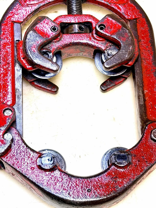 REED Tools USA H4 (03120) Hinged Pipe Cutter, 2-4” Pipe Capacity Heavy Steel #9